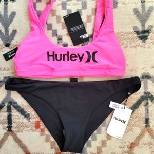 Hurley 2 Piece Reversible Surf Bikini